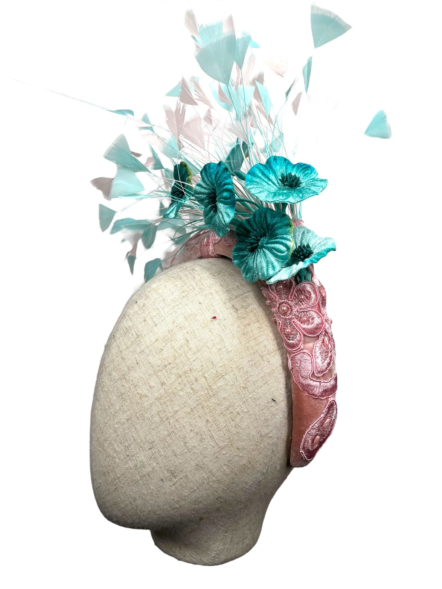Pink and Turquoise