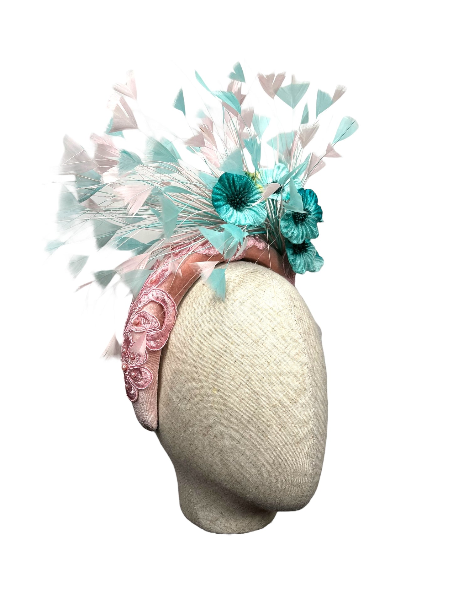 Pink and Turquoise