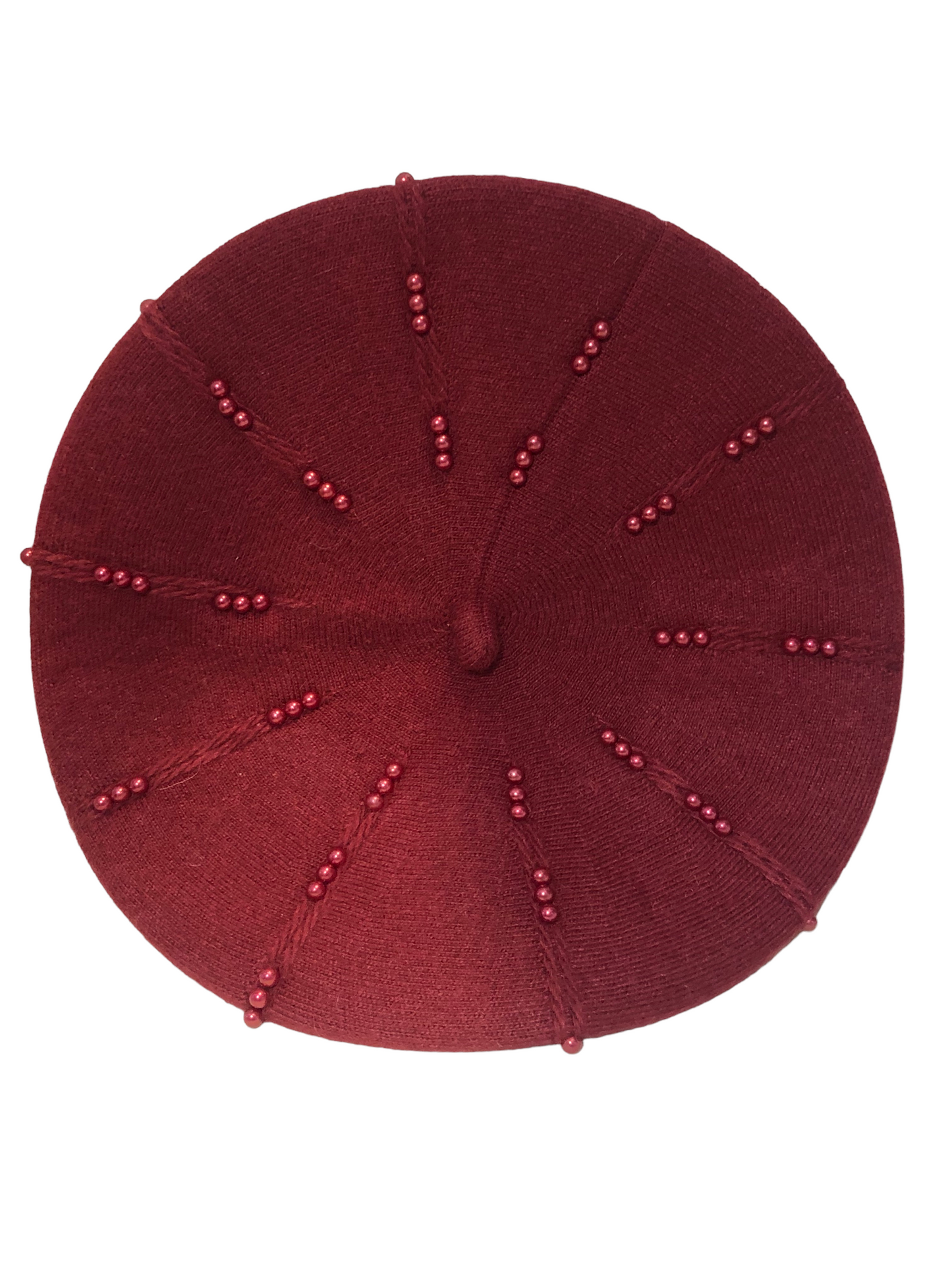 Pearl & Cashmere beret