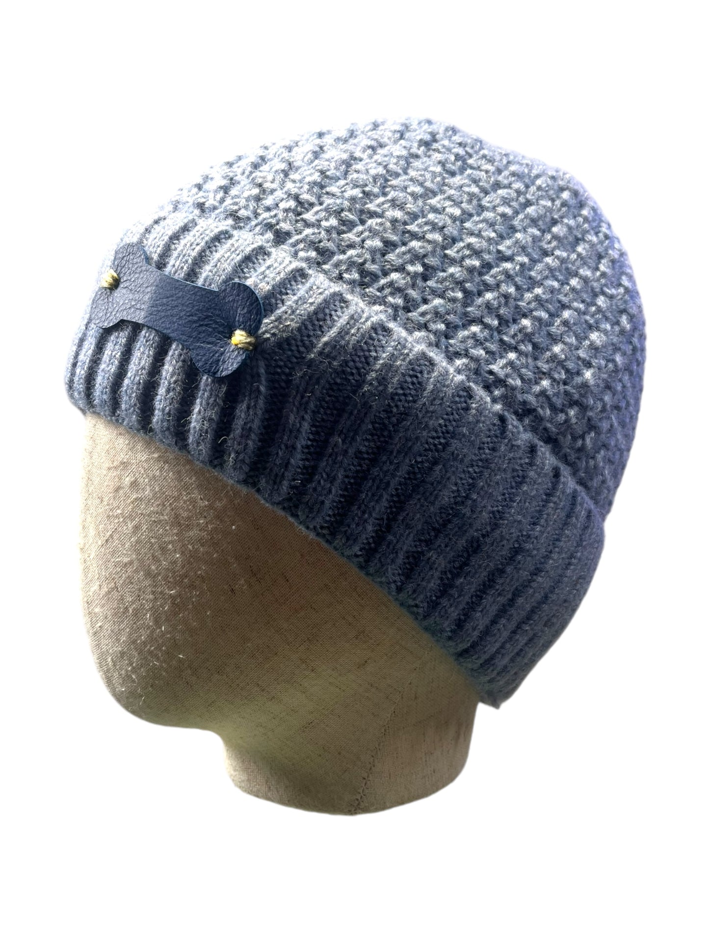 Dog Bone knitted Beanie