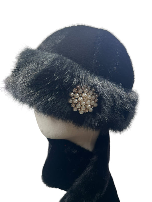 Faux Fur Cloche