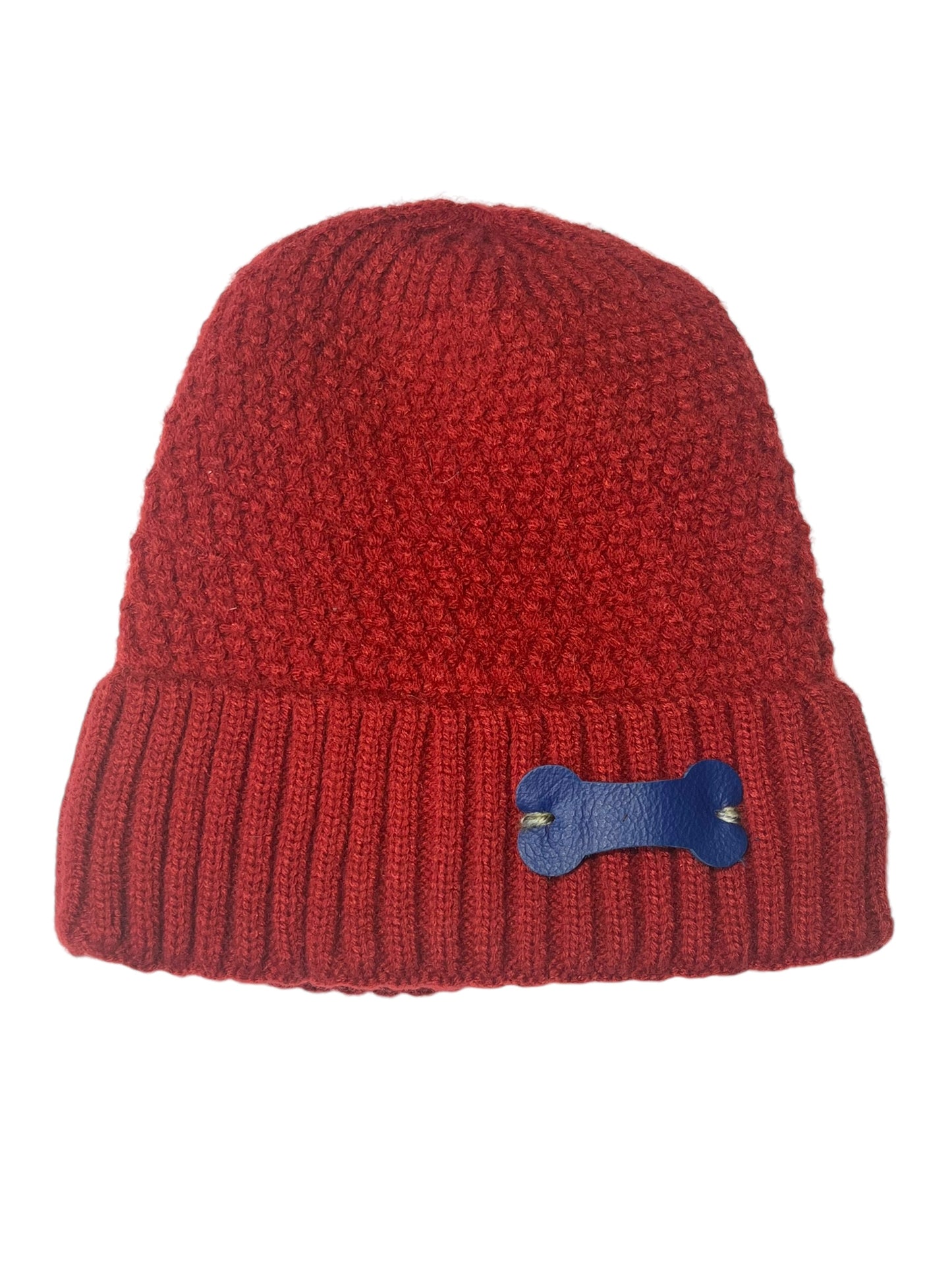 Dog Bone knitted Beanie