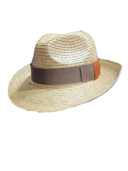 Seagrass fedora orange