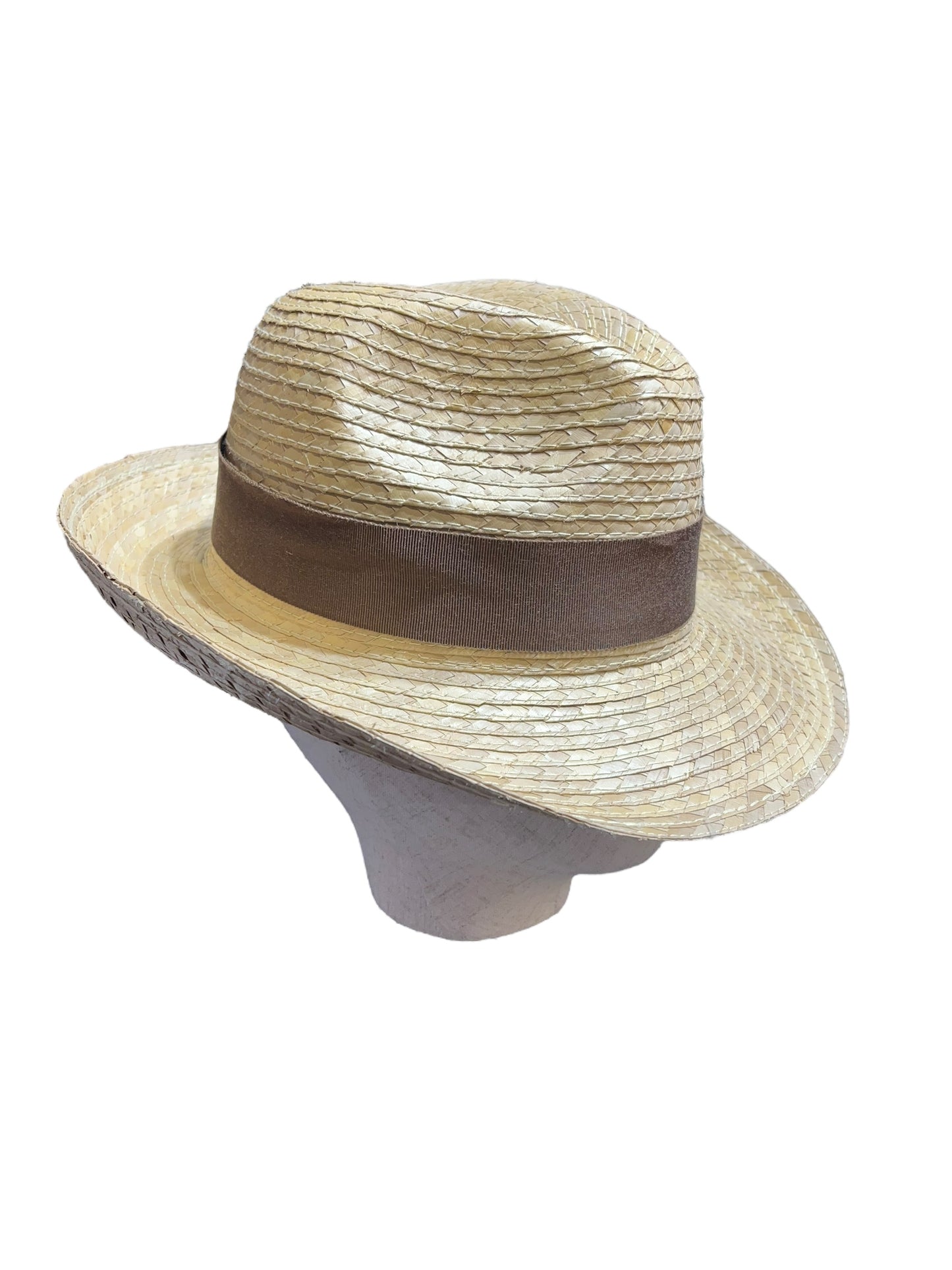 Seagrass fedora orange