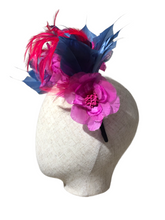 Load image into Gallery viewer, Lavender Blue and fuchsia
